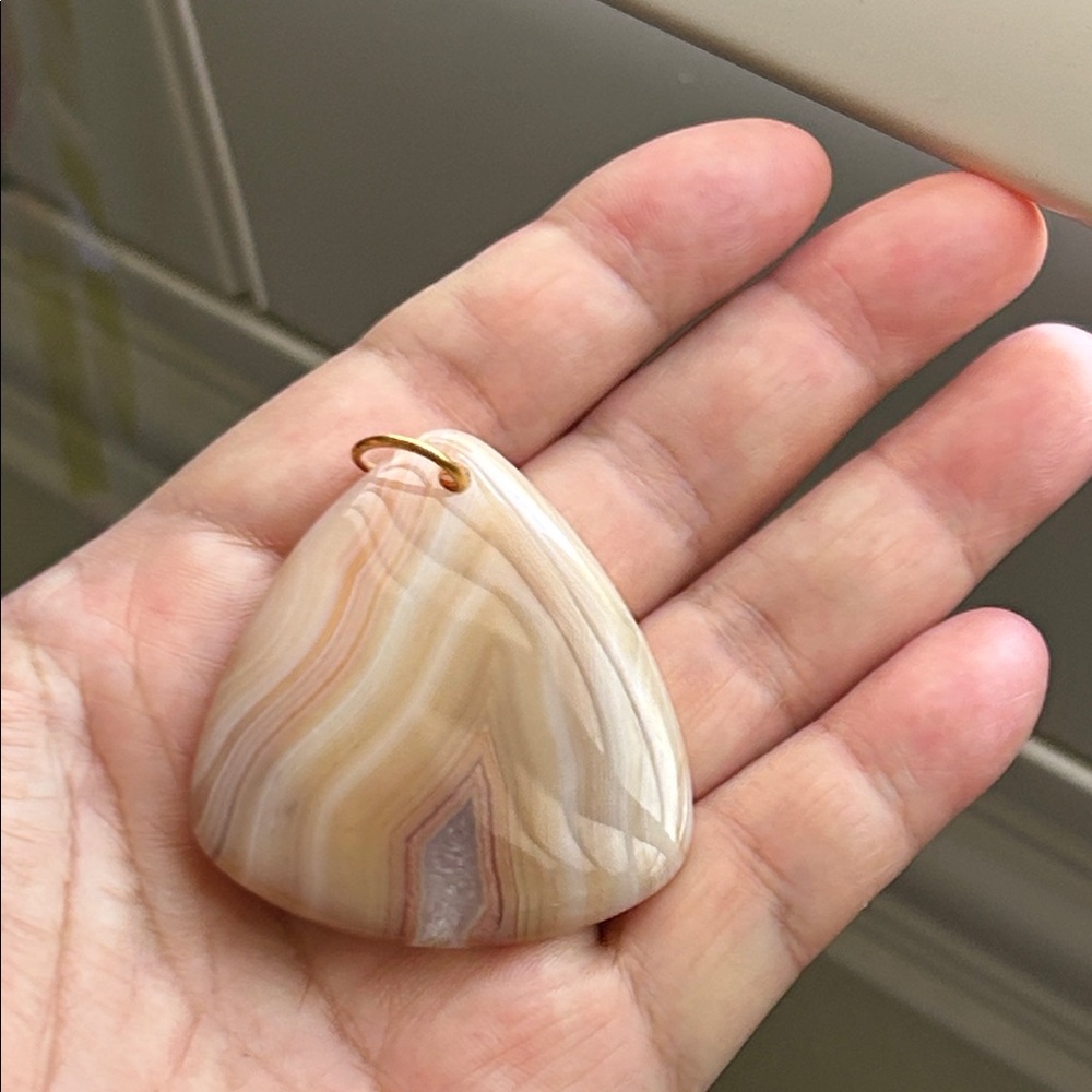 🖤Natural Agate stone Pendant - Picture 8 of 13